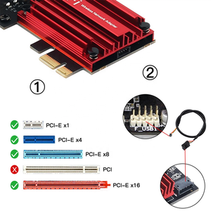 Adaptateur de carte réseau sans fil tri-bande 2.4Ghz/5Ghz/6Ghz 5374Mbps WIFI 6E PCI-E adaptateur wifi 6e <span class=keywords><strong>ax210NGW</strong></span> - Product Image 2
