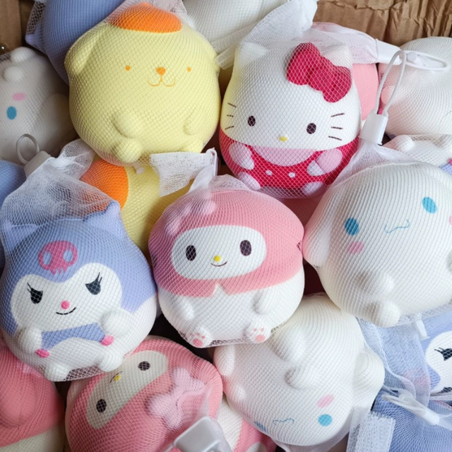 Toy Net Pocket Squeezing Toy Seagull Stress-relief Slow-rebound Venting Blind Box Gadget Figurine Wholesale Children's