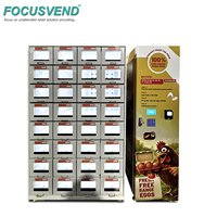 Máquina Expendedora de Huevos con Almacenamiento Refrigerado, Mantiene los Huevos y Productos Frescos, Opciones de Pago Múltiple para Ventas 24/7 de Granja a Mesa