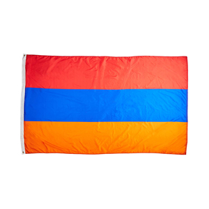 ผ้าไหมพิมพ์สกรีนขนาด90*150ซม. ใหญ่ธงประเทศอาร์เมเนียของสหภาพแรงงานของสหภาพโซเวียต - Product Image 3