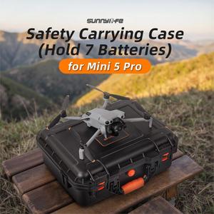 Bolsa de Transporte Rígida y Segura para Drones <span class=keywords><strong>DJI</strong></span> Air 3/3S/Neo AQX-15/17/<span class=keywords><strong>Mini</strong></span> 4 Pro/<span class=keywords><strong>Mini</strong></span> 5 Pro, Gran Capacidad, Impermeable, Resistente a Impactos - Product Image 2