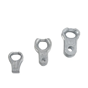 <span class=keywords><strong>Anneau</strong></span> en forme de cœur, <span class=keywords><strong>Anneau</strong></span> intégré TC-7, Collier de tension en U galvanisé à chaud, Connecteur de suspension à tête en coupelle pour matériel électrique - Product Image 1