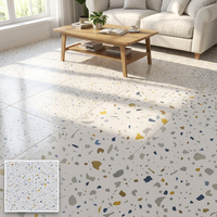 Foshan Céramique Terrazzo 600x600 800x800mm Carreaux de porcelaine émaillée pour sol Carreaux de sol en céramique