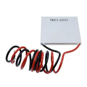 TEC1 12715 TEC1-12715 12V TEC Thermoelectric Cooler Peltier 40*40MM 12V-15.4V 15A Peltier Elemente Module (TEC1-12715)