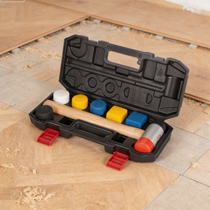 Marteau d'installation 8-en-1, ensemble de 42 mm, double interchangeable, double face, marteau à clous souple, fonctionnel, manche en <span class=keywords><strong>bois</strong></span>, haute performance - Product Image 1