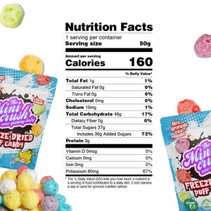 Venta al por mayor a granel Gummi Sweet <span class=keywords><strong>Gummy</strong></span> Candy liofilizado <span class=keywords><strong>Halal</strong></span> vitamina C sabor a fruta empaquetado en bolsas - Product Image 5