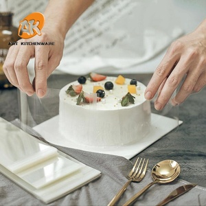 Film acétate auto-adhésif personnalisé AK, feuille de plastique transparente, cols de gâteau, bandes pour gâteau, <span class=keywords><strong>mousse</strong></span> au chocolat, décoration de gâteau - Product Image 6