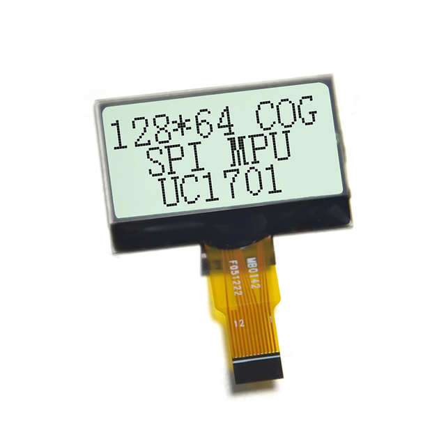 128x64 Monochrome Graphic LCD Display Module COG LED Backlight Ready to Ship