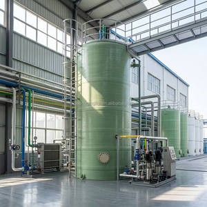 Tanque de Almacenamiento de GRP/FRP Resistente a Ácidos y Álcalis para Plantas Químicas Industriales, para Líquidos Corrosivos, Marca con Más de 5 Años de Garantía - Product Image 4