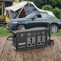 Adaptateur de prise de courant portable pour camping-car, usine OEM, 12V vers 220V, onduleur universel pour allume-cigare