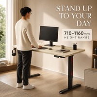 Table de jeu AOR E-sports avec plateau en fibre de carbone, réglage électrique intelligent à mémoire de forme, personnalisation des couleurs, vente en gros usine