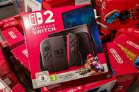 Pour console Switch 2 avec stockage de 256 Go, système d'exploitation Android 15, batterie de 4000 mAh, 10000 jeux intégrés, écran tactile, Wi-Fi