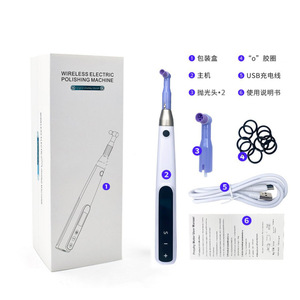 Pulidora Eléctrica de 3000 rpm con Carga Inalámbrica y Pantalla Digital, Herramienta Dental - Product Image 3