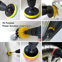 LIJIE Set de brosses de perçage Poling King Manufacture Wholesale Car Cleaning Brosses de nettoyage de voiture pour l'intérieur des voitures