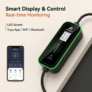 Cargador Portátil de CA para Vehículos Eléctricos de 3.5KW con Corriente Ajustable, Protección contra Fugas, Enchufe Tipo A, Informe FCC - Product Image 3