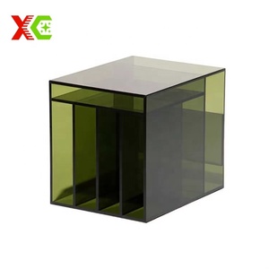 Panneau en plexiglas acrylique coulé anti-jaunissement pour <span class=keywords><strong>dessus</strong></span> de table basse irréguliers, PMMA durable pour la matière première des meubles d'intérieur - Product Image 2