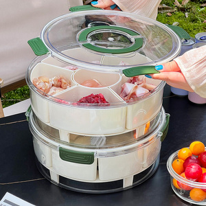 Plateau de <span class=keywords><strong>boucherie</strong></span> moderne le plus vendu, multifonctionnel, facile à nettoyer, transparent, pour organiser les coupes de viande différentes dans la cuisine domestique - Product Image 3