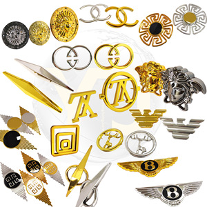Hebillas Decorativas de Plástico para Sofá, Doradas, Forma Personalizable, Accesorios Duraderos para Muebles - Product Image 1