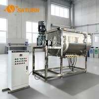 Mélangeur à ruban de haute qualité 3500L SUS316L avec moteur servo pour le pré-mélange de la farine, multifonctionnel