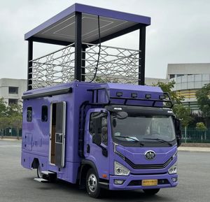 Casa Móvil RV con Techo Elevable, Muebles, Refrigerador, Aire Acondicionado, Batería, Inodoro, Ducha, Cocina, Bar, Diésel 156hp, Neumático de Acero - Product Image 1