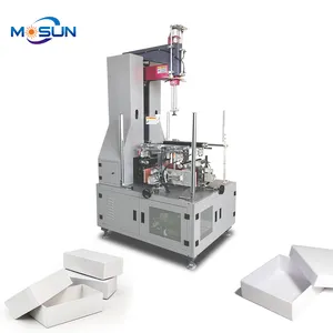 MS-520A Box Making Machine Forming Wine boxes Machine Cajas Duras Maquinaria