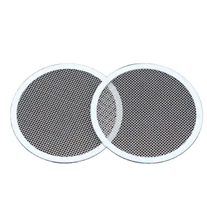 0,2 0,5 1 2 5 10 Mikron AISI304 316 Edelstahl draht geflecht Metall runde Filters cheibe