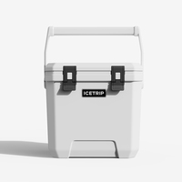 Boîte isotherme 24L Isolation LargeOutdoor Portable Picnic Beer Can Drinking Plastic Isolé Ice Cooler Box
