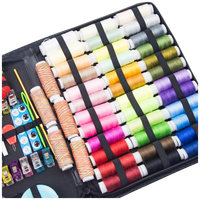 En stock : Trousse de couture portable multifonctionnelle de 229 pièces, kit complet de couture, cadeau du Nouvel An, fabricant