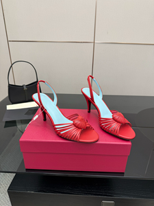 Sandalias Retro de Tacón Alto de Cuero, Sandalias de Verano Transpirables con Tira Delgada para Mujer, Sandalias Formales - Product Image 5