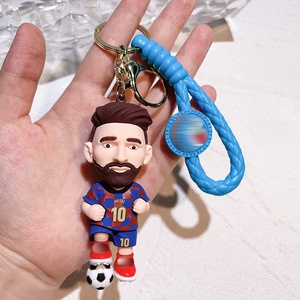 <span class=keywords><strong>Messi</strong></span> 3D Keychain bóng đá ngôi sao phim hoạt hình cao su Bóng Đá Đồ chơi ba lô mặt dây chuyền quà tặng cho người hâm mộ người hâm mộ trang trí nội thất - Product Image 3