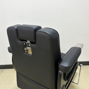 Chaises de salon de coiffure hydrauliques surélevées de style moderne européen, en cuir, pour salon de coiffure, mobilier de salon - Product Image 6