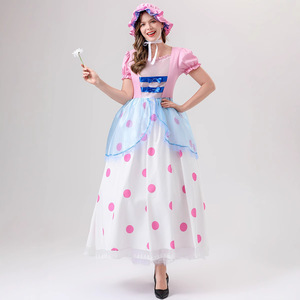Disfraz de Princesa Rosa Secreta de Toy Story de Beautyloves para Halloween, Disfraz de Cosplay para Adultos, Poliéster - Product Image 3