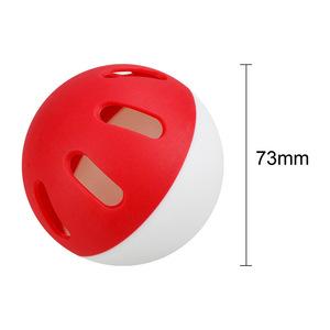 Ball 73mm 8/16-Hole Durable High Quality EVA Plastic Lightweight <b>Baseball</b> Training Ball Kids Adults Indoor Outdoor Play - Product Image 5