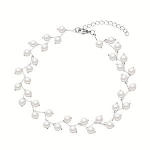 Vente en gros usine 2019 – Nouvelle collection : Collier ras du cou en perles pour femme, chaîne courte à la clavicule - Product Image 6