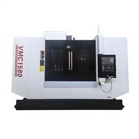 Centro de Mecanizado Vertical CNC VMC 1580 de Precisión, Husillo BT40, 3/4 Ejes, Fanuc GSK Mitsubishi para Piezas de Automóviles y Moldes