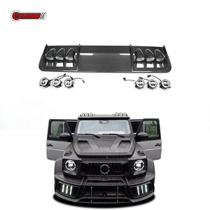 ชุดอัพเกรดคาร์บอนไฟเบอร์แห้งแบบ MSY สำหรับปีกหลังคาทรงสปอร์ตของรถยนต์ Mercedes Benz G Class W465 พร้อมชุดแต่งแอโรพาร์ทแบบ Widebody คาร์บอนไฟเบอร์เต็มคัน - Product Image 1