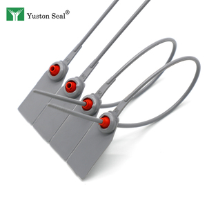Scellé de sécurité <span class=keywords><strong>Yuston</strong></span> anti-effraction en plastique à serrage progressif, indicatif, numéroté, avec code-barres et logo personnalisé, résistance à la traction 235N - Vente chaude - Product Image 1