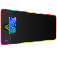 Lylong bantalan Mouse pengisian daya nirkabel 15w dapat dilipat RGB murah produsen pabrik Logo kustom