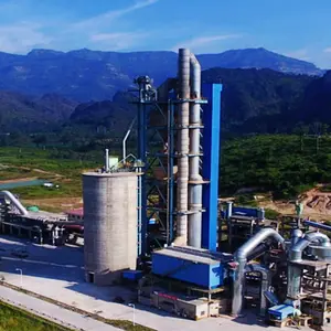 China Cement Making Plant Machinery Cement Production Line With Capacity 500 Tons Per Day