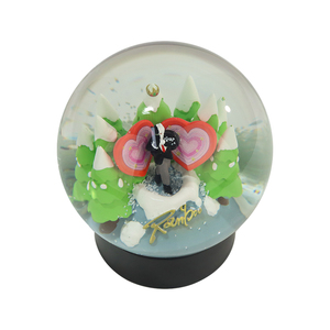 <span class=keywords><strong>Joker</strong></span> Snowglass10CM 120cm Cadeau Commémoratif Cadeau De Noël Maison Ornementation Verre Globe De Neige Résine Cadeau Globe D'eau - Product Image 6