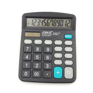 Calculadora Joinus Js837 de 12 Dígitos con Doble Alimentación, Energía Solar, para Uso Financiero y de Oficina - Product Image 2