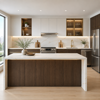 Proyecto de Construcción de Edificios de Apartamentos Multifamiliares, Gabinetes de Cocina de Dos Tonos, Desarrollo de Apartamentos Residenciales al por Mayor