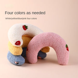 Petit jouet pour chat en forme de U, oreiller imprimé avec un motif animal, jouet en peluche pour animaux de compagnie, pour chats et chiens - Product Image 4