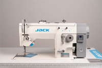 Nouvelle Machine à coudre à point droit JACK 20U Machine à coudre à plat à bras court de 9mm