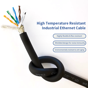 Câble FEP-CAT5E/CAT6A à âme en cuivre toronné, résistant aux hautes températures (200 degrés), catégorie 6 super, classe 6 - Product Image 5