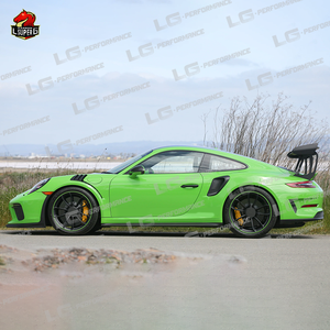 Kit de carrocería de fibra de carbono para <span class=keywords><strong>Porsche</strong></span> <span class=keywords><strong>911</strong></span> 991,2 estilo <span class=keywords><strong>GT3</strong></span> <span class=keywords><strong>RS</strong></span> mejorado que incluye parachoques delantero alerón trasero motor capó faldones laterales - Product Image 4