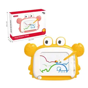 Cartoon Cute Crab Education Painting Toys Magnetic Writing Board Baby Toy Colorful Drawing Board For Infant Kids