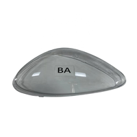 Couvercle de lentille en verre en plastique transparent de phare indélébile de thermostabilité professionnelle pour Porsche Cayenne 2011