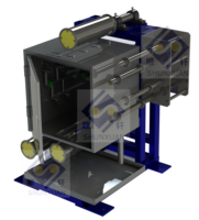 Máquina Siliconizadora para Línea de Producción de Fibra Cortada de Poliéster, Maquinaria para Productos de Fibra Hueca
