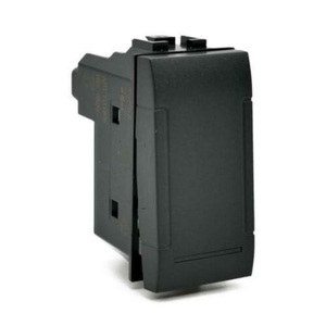 Single Pole <b>Push</b> <b>Button</b> <b>Switch</b> 10A 250V Black Compatible With Living International - Product Image 1